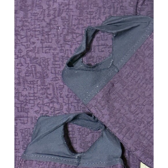 Head Vintage Tribal Ski Pants Purple Wool 10 Retro 80s Stirrup Snowcore USA Made - Picture 5 of 13